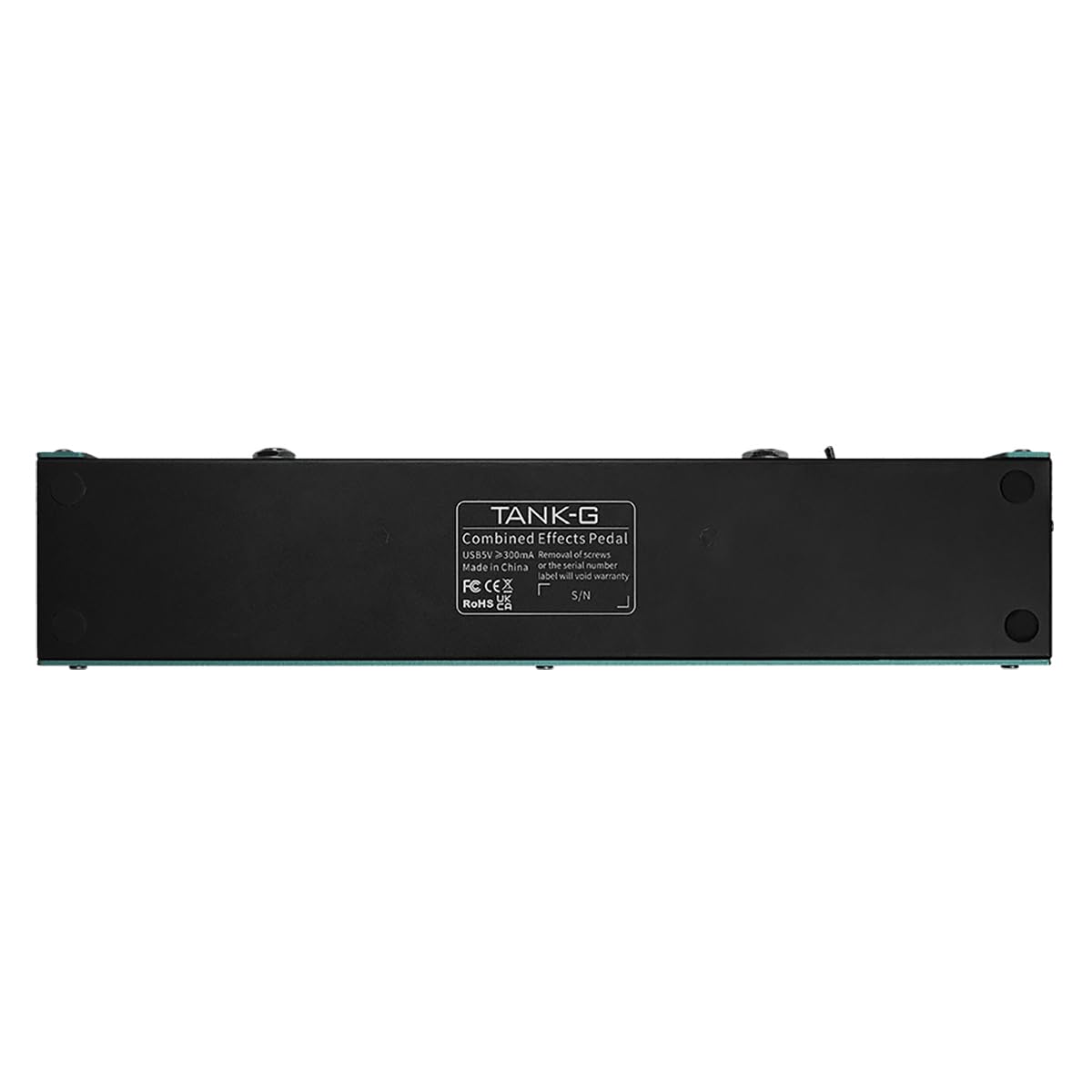 M-Vave Tank G - Multieffetto per chitarra, 36 preset, uscita XLR