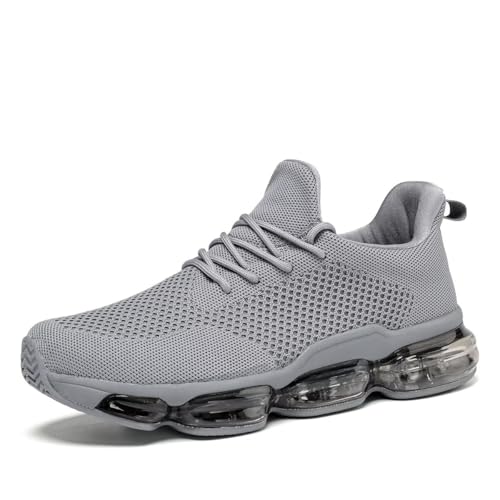 Image of Men's Air Running Shoes Non Slip Workout Casual Sport Shoes for Men Basketball Sneakers Fashion Tennis Sport Fitness Cross Trainers