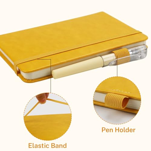 Smarpau A6 Pocket Notebooks - 3 Pack Mini Leather Journals - Image 5