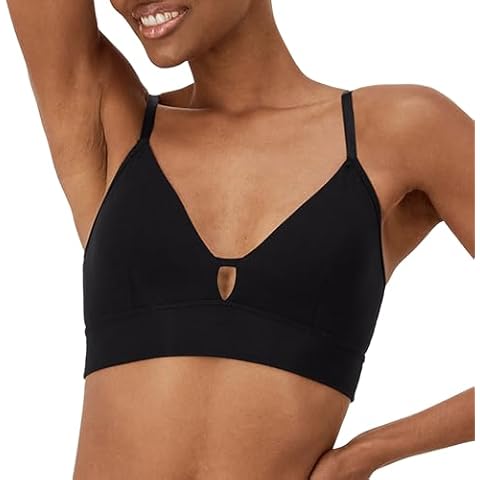 Hanes Supersoft Triangle Longline Bralette Bra Cover