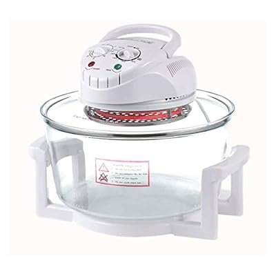 XDSRFVW Air Fryer Oven w/Rotisserie and Dehydrator1300W Halogen 12L Turbo Electric