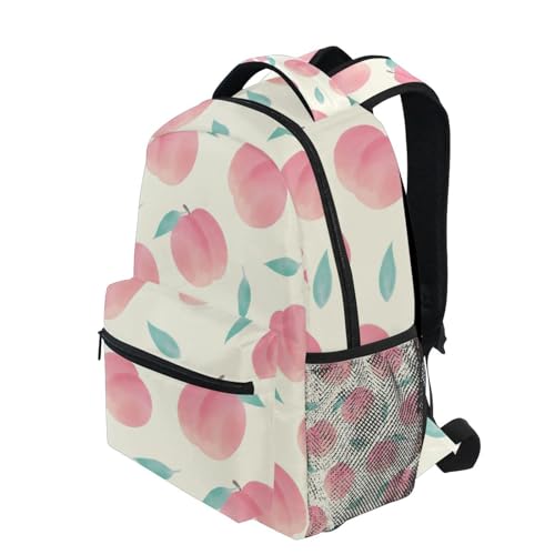 Sac à dos imperméable SKYSHU motif pêche 16 pouces pour PC portable avec poches - 3
