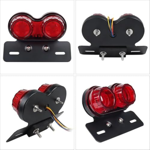 Feu stop NMAX 125 clignotants et éclairage plaque intégrés 12V - 7
