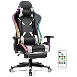 Computer Gaming Chair,Adjustable Gaming Desk Chair Swivel Chair PU Leather with Arms and Wheels, Brithday Gifts,Housewarming Gifts,Newlyweds Gifts, D142