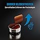 ABSINA Hörgerätebatterien 312 120 Stück mit gut greifbarer Schutzfolie - Batterien für Hörgeräte 312 Zink Luft mit 1,45V - Typ 312 Hörgeräte Batterie Braun - PR41 ZL3 P312 Hörgerätebatterien
