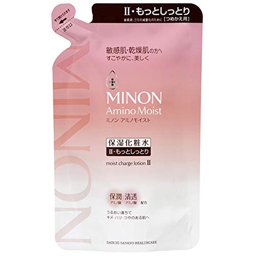  Minon Amino Moist Moist Charge Lotion 2- More Type - 130ml - Refill (Green Tea Set)