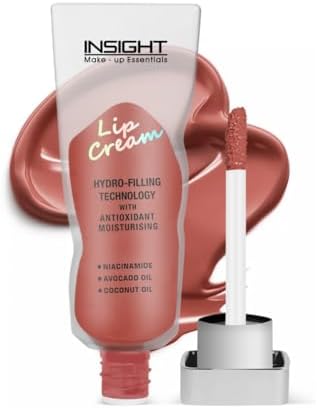 INSIGHT Lip Cream - Inanna| Long Lasting | Easy to Wear | Non-Sticky & Transferproof | Liquid Matte Formula | 16 Hr Wear | Infused with Avocado, Coconut Oil & Niacinamide - 5g