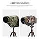 NEEWER Kamera Regenschutz Regenhülle, XL großer wasserdichter Regenmantel Schutzhülle für Canon Sony Nikon Fujifilm DSLR Kamera & Objektive bis zu 800mm, beidseitige Tarnung grün Tarn Nylon PB019