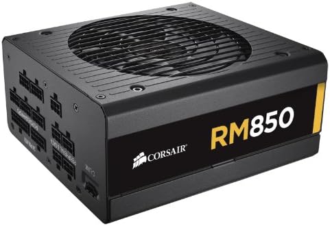 Corsair RM Series™ RM850 - 850 Watt 80 PLUS® Gold Certified Fully Modular PSU (Renewed)