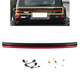 LED Rear Trunk Tail Light Assembly Fit For 2024 2025 Toyota Prado LC250 Third Brake Driving Turn Signal Light Extension Accessories Build-in land Cruiser 250 Fog Light