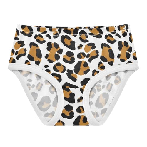 Leopard Print Toddler Underwear Floral 2t Cotton Little Girl Panties Florals Underpants Briefs