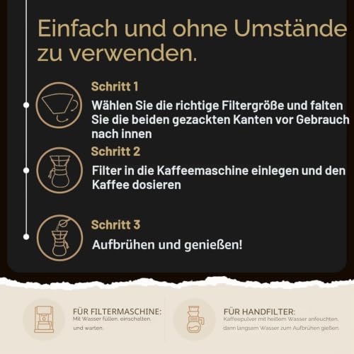 EDESIA ESPRESS – 300 Kegelförmige Kaffeefilter aus Papier – Kaffeefilter Nr.4 für Manuelle Kaffeemaschine, Pour-Over und Sanftes Brühen… – Ansicht 6