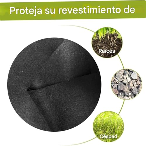 Housse gonflable pour bain à remous grand tapis de sol 3m70 - 5