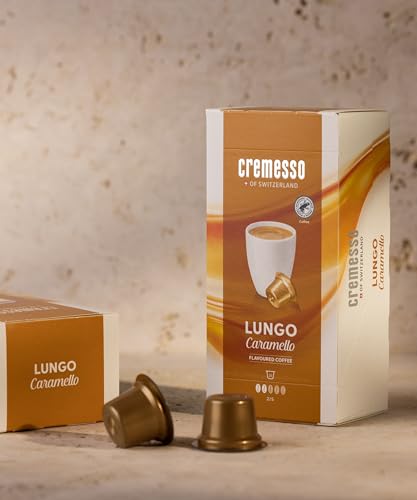 Cremesso Lungo Caramello, 48 Cápsulas (3x 16 Cápsulas)