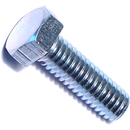 Hard-to-Find Fastener 014973243999 Full Thread Hex Tap Bolts, 5/16-18 x 1, Piece-100, zinc