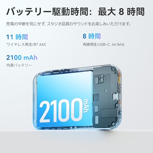 Khadas Tea Pro ポータブルDACアンプ ES9039Q2M DACチップ 2100mAhバッテリー搭載 0.95インチAMOLEDディスプレイ アンプポータブル 4.4mm&3.5mm出力 BT 5.4 768kHz/32bit Hi-Res対応 スマホ AMP iPhone/Androidマグネット対応