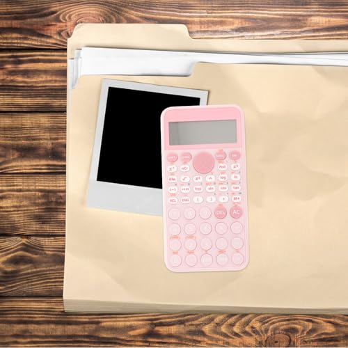 Calculadora científica de 12 dígitos y batería botón con diseño en PS de alta resistencia 5