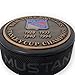 Sports Decor Medallion Puck - New York Rangers Stanley Cup Years Gold