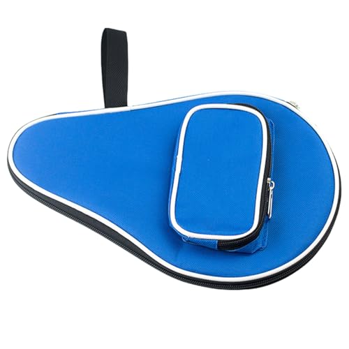 HNsdsvcd Organizador de raquetas de tenis de mesa con compartimento pequeño para maletín de pala, bolsa de transporte, almacenamiento de raquetas de raqueta de tenis de mesa