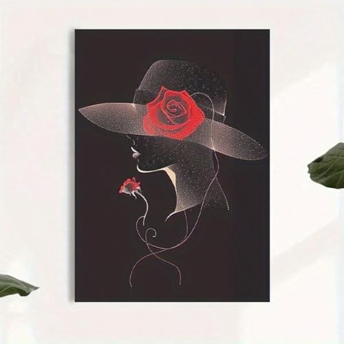 Impression sur toile art mural grand format esthétique féminine pour décoration