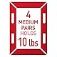 Command Bild Klebestreifen zum Aufhängen Value Pack Medium & Large Mehrfarbig