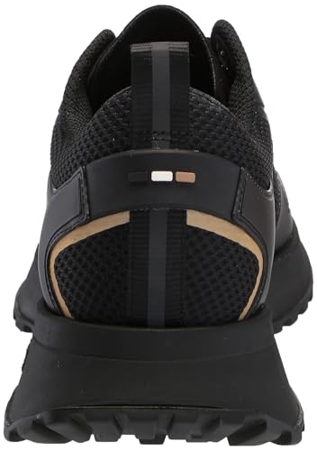 Image of BOSS Men's Big Logo Mesh Mix Lace Up Sneaker