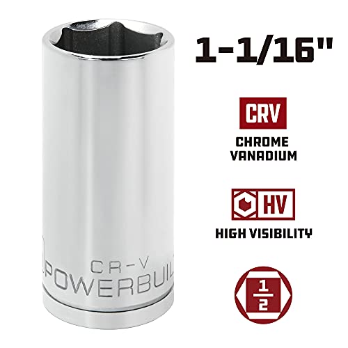 Alltrade 648217 1/2" Dr. 1-1/16" 6Pt Deep Socket #TOP1