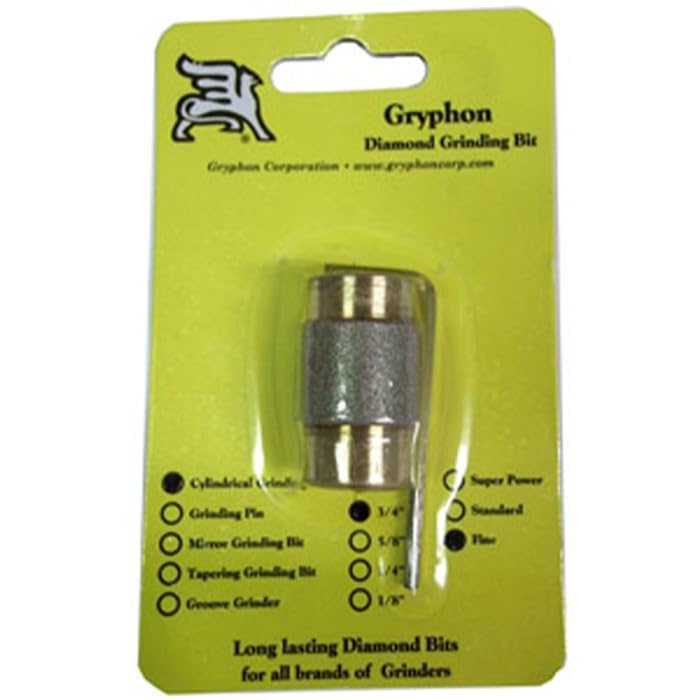 3/4" Gryphon Diamond Grinder Bit Fine 220 Grit