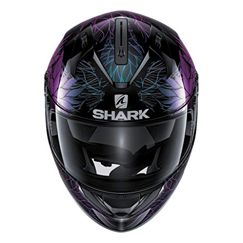Shark He0545Dkxks Unisex-Adult Full Face Helmet (Black/Chameleon/Black, M - 57-58 Cm - 22.4-22.8'') #TOP4