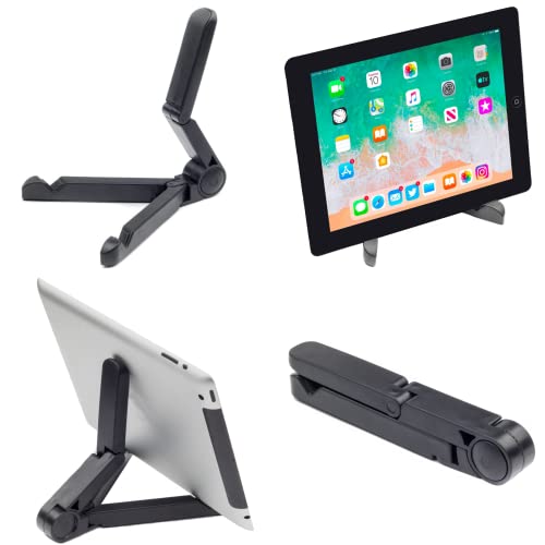 Digicharge Support de Tablette Réglable, Support pour iPad, Tablette de Bureau Compatible avec Toutes Les Tablettes, iPad Air Pro Mini, Téléphone Portable,...
