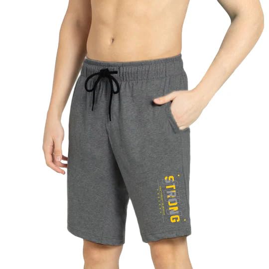 Image of KART BLACK Plus Sizes Men's Cotton Regular Fit Shorts (Pack of 3)