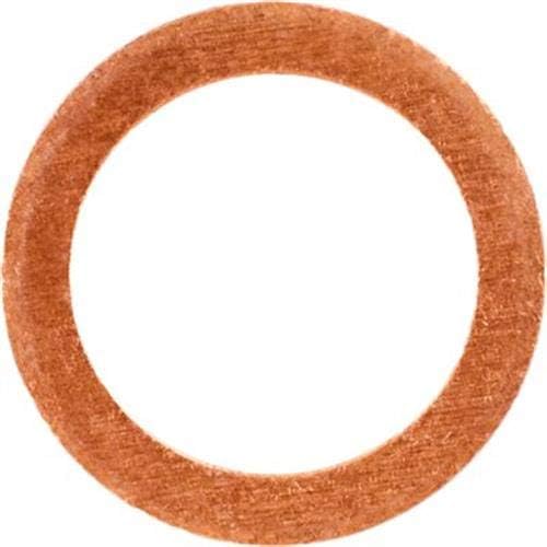 Auveco 15918 Copper Washer 1/2 inch ID, 7/8 inch OD, 1/16 inch Thick (Qty: 25)