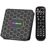 Android TV Box,2025 Android 14 TV Box with 4K 8K HDR10 Wi-Fi 6 4GB RAM 64GB ROM Quad Core ARM Cortex-A53 Chip, Android Box 14.0 2.4G/5G Wi-Fi Ethernet Bluetooth5.0 H.265 3D 4K Smart Box