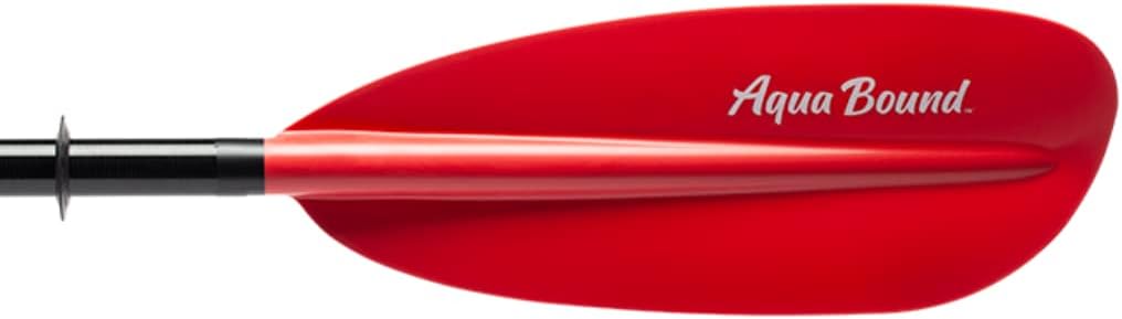 AQUA BOUND Sting Ray Fiberglass Kayak Paddle - Fiberglass Shaft/Composite Blade 717320402345