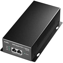 Cudy 90 Watts Gigabit PoE++ Injector, 1000Mbps PoE Adapter, 90W Power Budget, PoE++ Adapter, IEEE 802.3af / 802.3at/802.3bt Compliant, 54V, Metal Housing, POE350