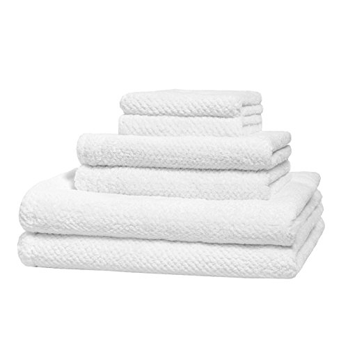 Luckiss Super Soft Premium Family Microfiber Bath Towel Set Quick Dry Ultra Absorbent 2 Large Bath Towels For Bathroom And Beach, 2 Hand Towels, 2 Face Towels（6 Pack） #TOP3