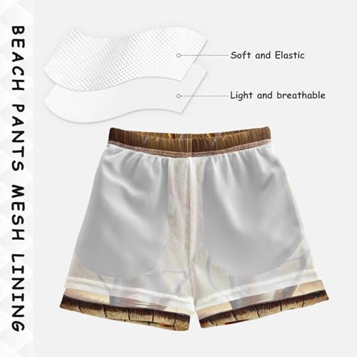 Flowers Can Water Boys Swim Trunks Quick Dry Toddler Swimsuit Boy Bathing Suits Board Shorts Swimwear L4