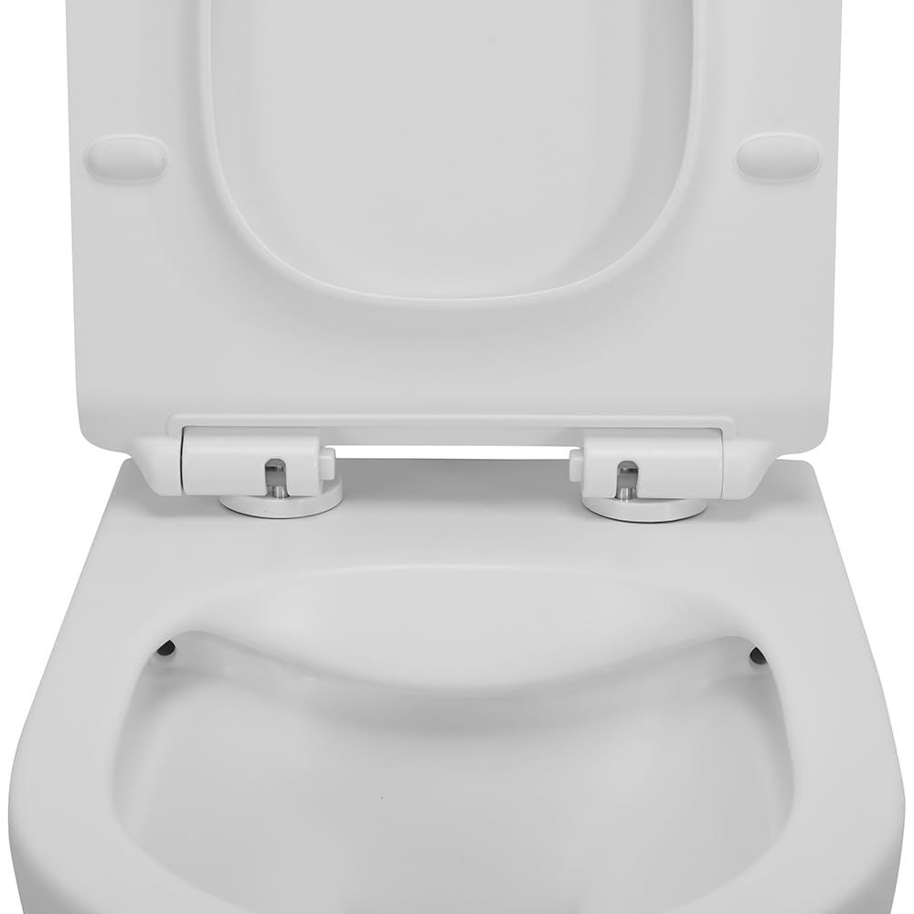WC Sospeso Ceramica Bianco Opaco Scarico Rimless Tokyo