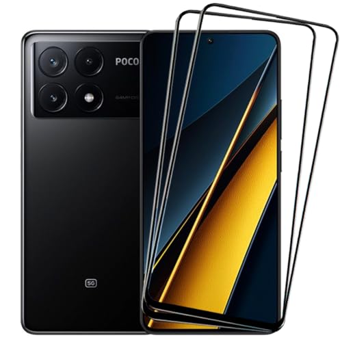 Kit 2 Películas de Vidro Temperado 3D 9D para Xiaomi Poco X6 Pro