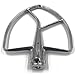 Replacement parts,Stainless steel Flat Beater Attachment,compatible with Kitchenaid 6Qt，7 Qt and 8 Quart Stand Mixers(KP26M1, KP26M1XFQ,KSM7990, KSM7581,KSM8990ER0, KSM8990ES0, KSM8990NP0)