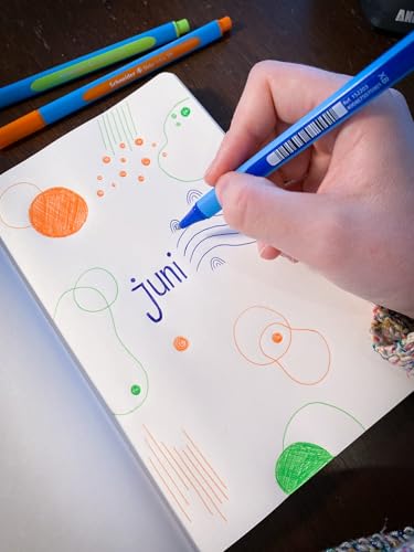 Schneider 152272 Slider Edge XB Lehrer Korrekturset (4er Set Kugelschreiber im Aufsteller, Strichbreite XB) rot, grün