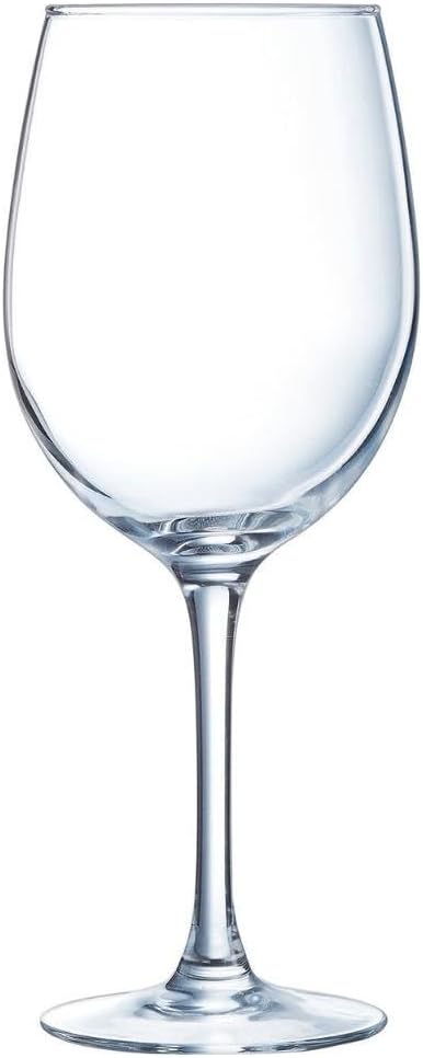 Arcoroc Vina Wine Glasses, Set of 6, 58 cl, Clear Glass, Dishwasher Safe