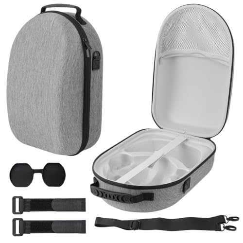 Funda rígida para PlayStation VR2 con asa y correa para transporte seguro