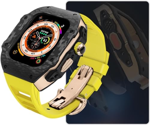 CEKGDB J[{t@Co[vP[Xo[vohAApple Watch 8 7 6 5 4 SE V[YpARM X^CX|[cohP[X Mod LbgAIwatch 44mm 45mm vANZT[p(Style06,45mm