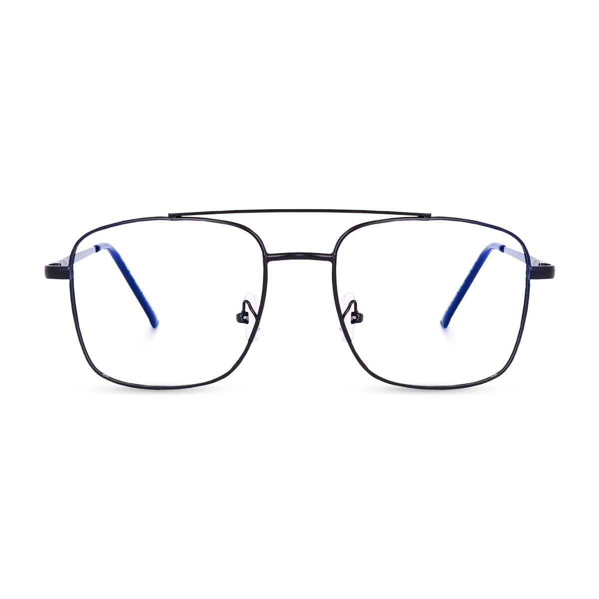 az cart Metal Frame UV Protected Square Sunglasses for Men and Women |-picture-41