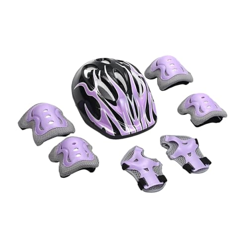 Qkbuza �w�����b�g�ƃp�b�h�A�A�E�g�h�A �q���p�ی�Z�b�g - ���߉\�ȃw�����b�g�ƃp�b�h�L�b�g �싅 �z�b�P�[ �X�P�[�g�{�[�h �u���C�N�_���X �o�C�N �A�E�g�h�A �X�|�[�c �j�̎q ���̎q 5-10