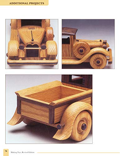 Making Toys, Revised Edition: Heirloom Cars and Trucks in Wood (Fox Chapel Publishing) Complete Guide with a Step-by-Step Peterbilt Project and Detailed Plans for a Ford Model A, 1932 Buick, and More - Image 7