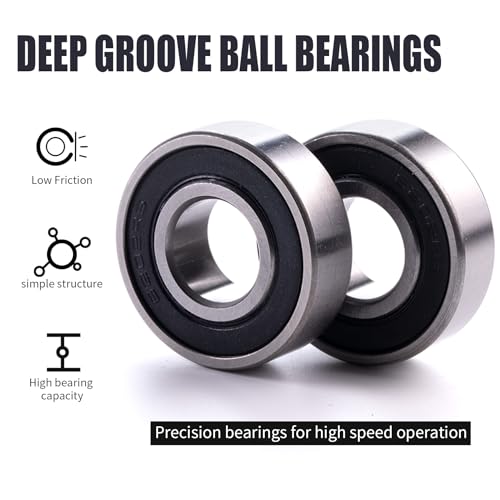 image for MRELC Mini Bike Front Rear Wheel Bearing Set fit for Coleman CT200U BT