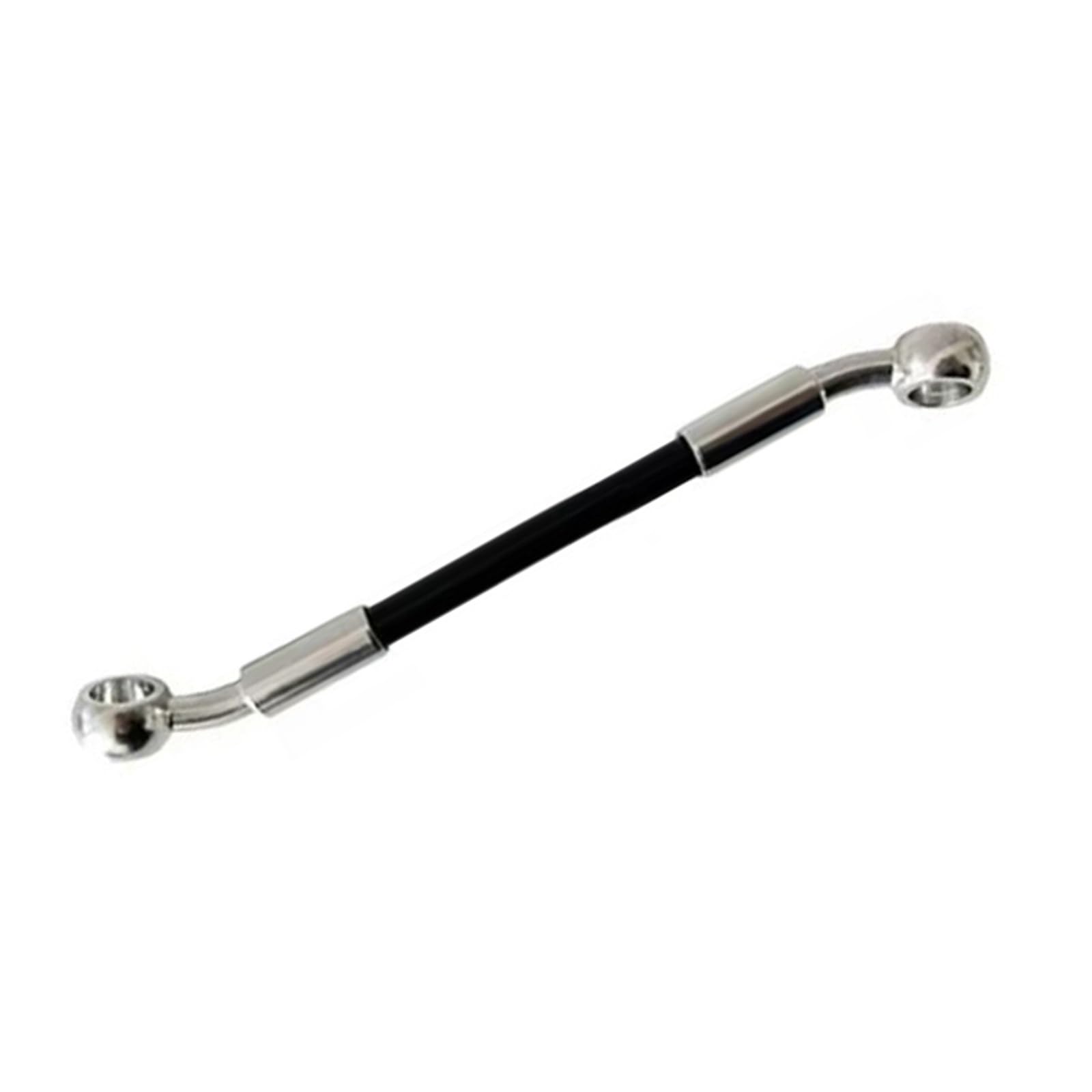 Shqxd One Color Hydraulic Brake Hose 28°-28° M8 Motorcycle Accessories 10Cm-500Cm Hydraulic Oil Pipe Stainless Steel Braided Brake Line Hose(300Cm)