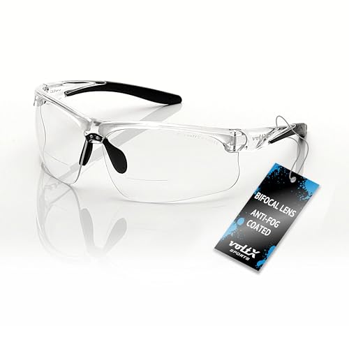 voltX Constructor ULTIMATE Bifokale Schutzbrille mit Lesehilfe Bifokale...